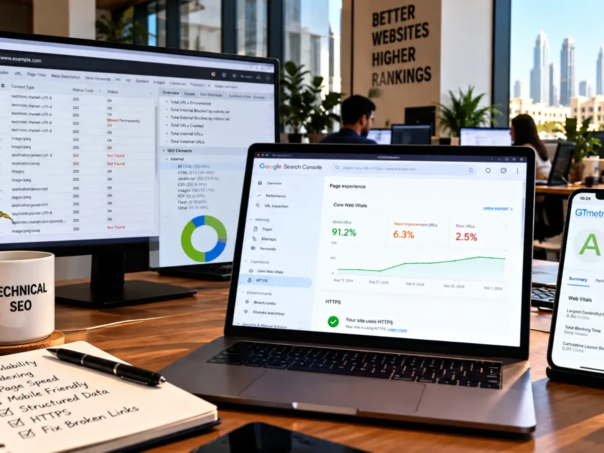 Technical SEO Services in Dubai