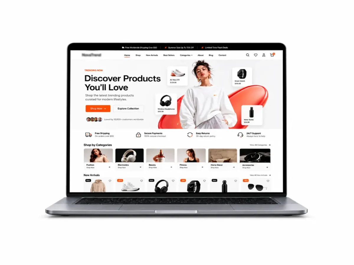 ecommerce website development dubai